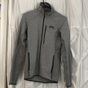 Patagonia Grey Zip Better Sweater